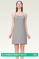 Юбка на подтяжках [обычный фасон] светло-серая