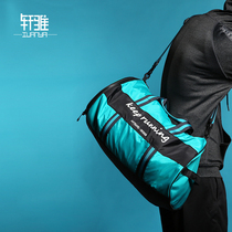 Sports fitness bag mens waterproof training bag womens duffel bag dry and wet separation large capacity shoulder portable travel backpack