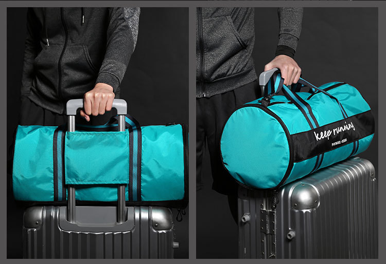 Túi thể dục thể thao nam túi chống thấm nước túi nữ duffel túi khô và ướt tách lớn dung lượng lớn vai duy nhất di động ba lô - Túi du lịch túi du lịch mini