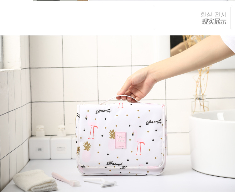 Kinh doanh du lịch nhỏ rửa túi nữ không thấm nước cầm tay dung lượng lớn túi mỹ phẩm đa chức năng lưu trữ túi du lịch - Rửa sạch / Chăm sóc vật tư túi nhựa trong suốt đựng mỹ phẩm