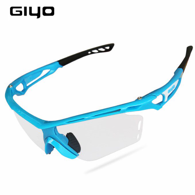 GIYO riding glasses windproof polarized discoloration outdoor men and women sports running amniogy glasses bike gear 
