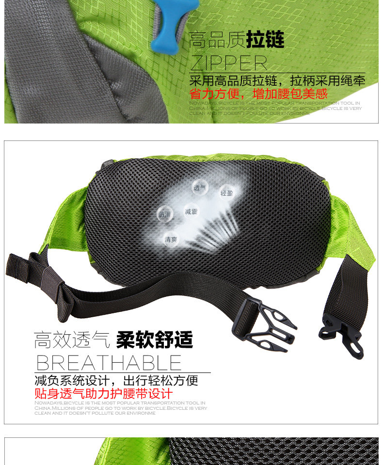 Sacoche pour vélo mixte BASECAMP - Ref 2219399 Image 23