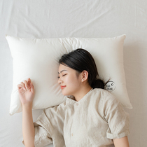 Full cotton A class of antibacterial anti-mite whole head pillow protection cervical spine sleep baby child pillow inner household single adult