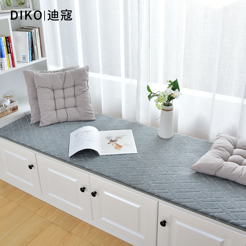 Floating window cushion windowsill pad for making sofa cushions Sub-thickened Balcony Cushions Non-slip Korean Style Floating Window Blanket All Season Universal
