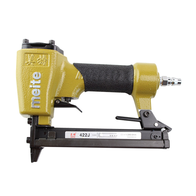 Meite 422J pneumatic code nail gun industrial grade U-type pneumatic nail gun woodworking decoration 419J 416J 413J code nail
