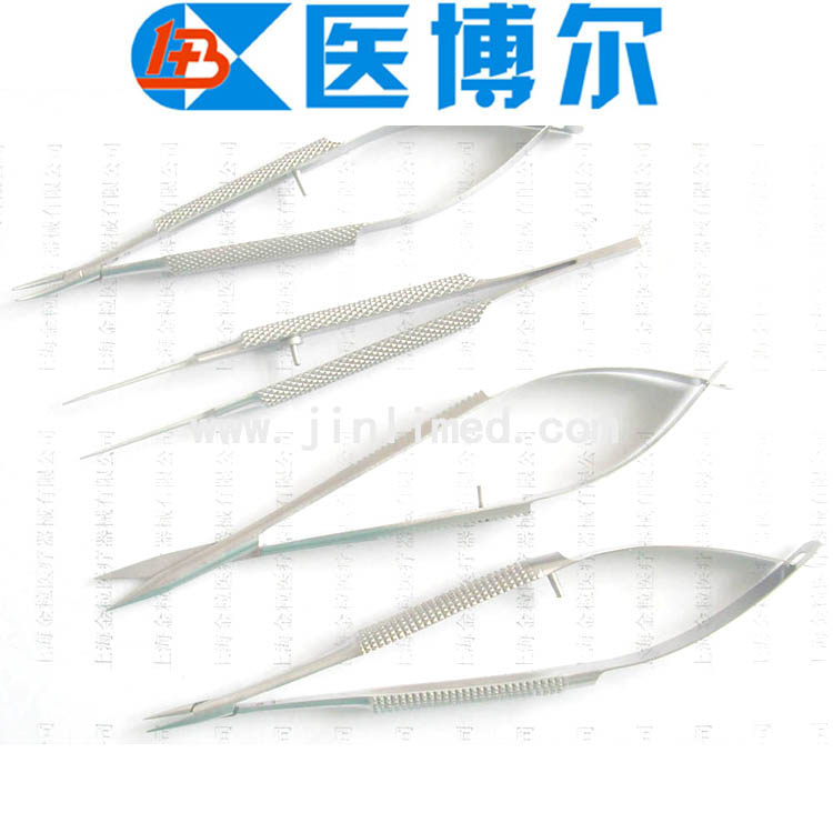 显微医 用不锈钢弹簧剪刀 显微持针器 直头弯头剪头满200元包邮