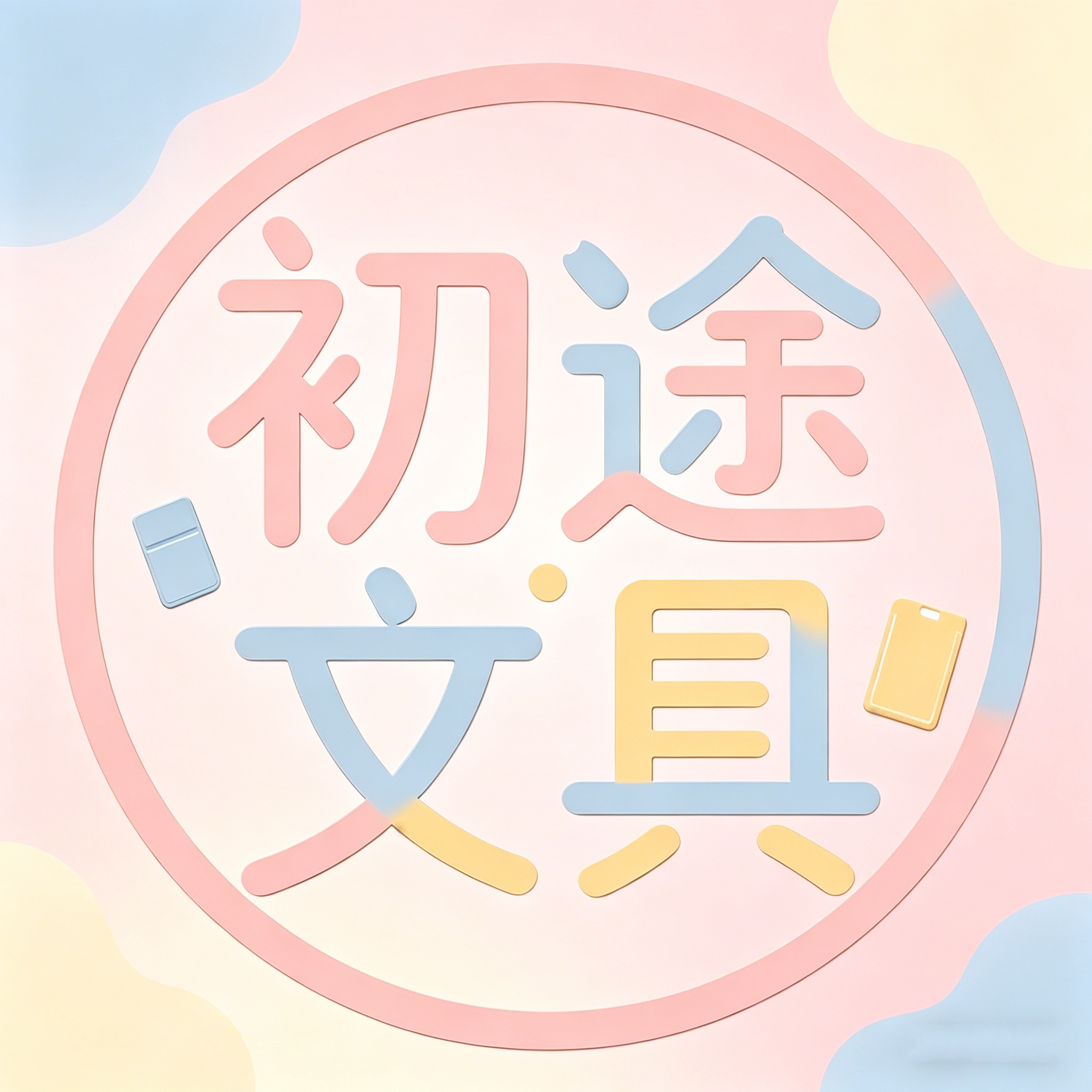 初途文具的LOGO