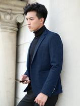 OECANA2021 autumn and winter new mens casual suit jacket slim suit young mens British suit tide