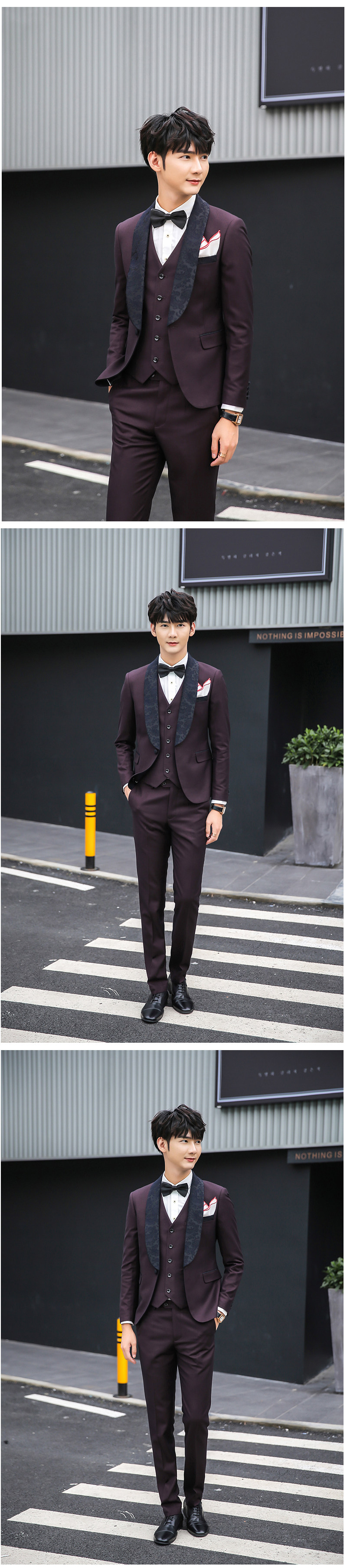 Costume homme OECANA en polyester pour automne - Ref 1558090 Image 12