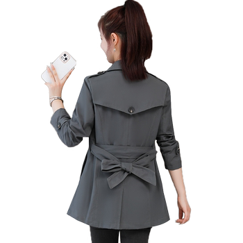 Yoka fashionable, beautiful and slim windbreaker for women