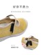 Pansy spring fly woven flat shoes women's single shoes shallow mouth shoes's walking shoes ແມ່​ກາງ​ຄົນ​ແລະ​ໄວ​ຫນຸ່ມ​ເກີບ​ກິ​ລາ​ທີ່​ຫລູ​ຫລາ​ແລະ​ອ່ອນ​ໂຍນ 4027