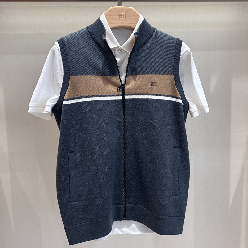 Bosssunwen Vest 25 Counter Genuine New Autumn and Winter Men's Wool Vest Jacket 133133064580