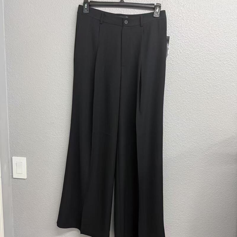 Tailor Li's Direct Shipment from the Usa A786 R*L Women's Black Heavyweight Wide-Leg Pants No Returns or Exchanges