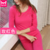 Catman mùa thu quần womens đàn ông đồ lót cotton phù hợp với ấm vài mỏng chính thức mỏng bông áo len cửa hàng flagship. 