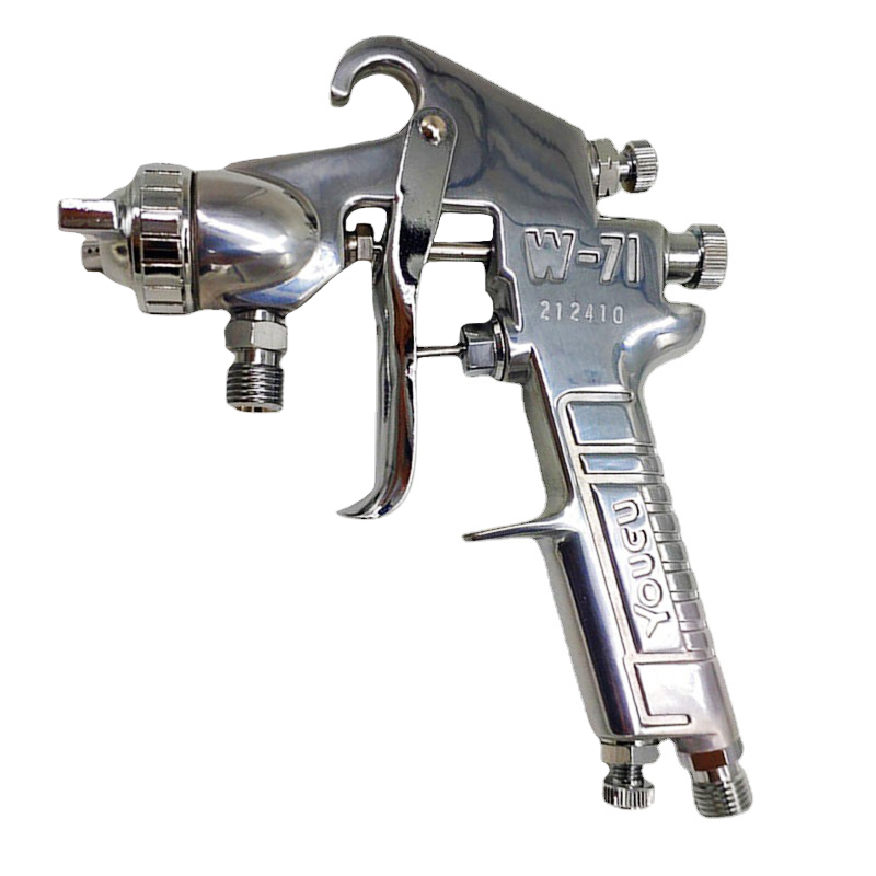 Taiwan oil valley upper and lower pot pneumatic gun furniture auto coating high atomized air compressor primer large diameter