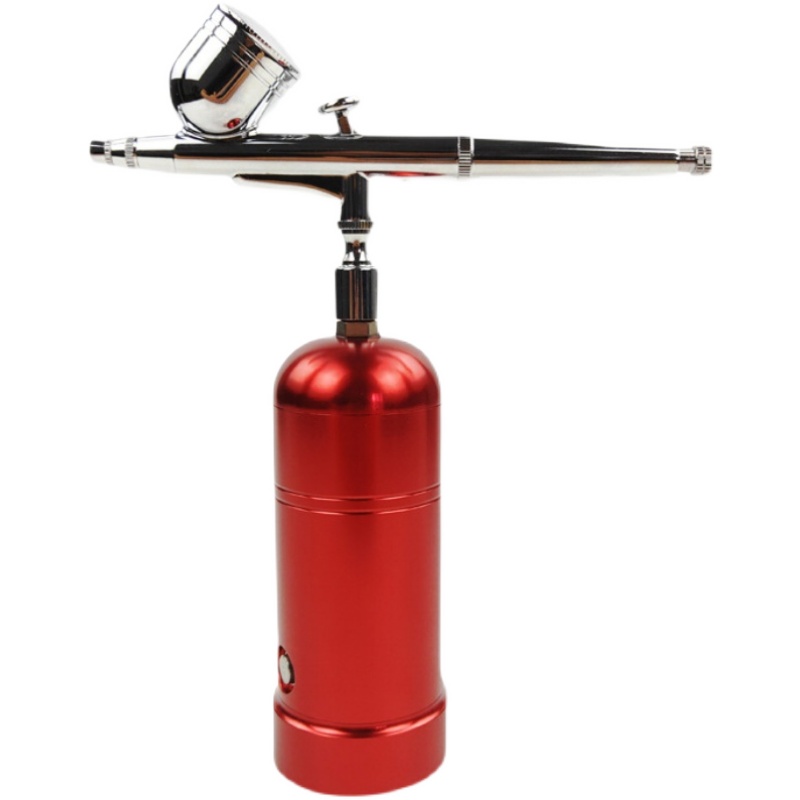 Taiwan rechargeable electric pneumatic airbrush human body model painting makeup remover hydrating oxygenation instrument set spray paint
