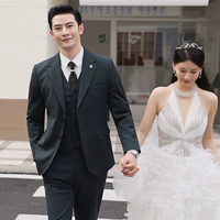 Элитный зеленый костюм, штаны