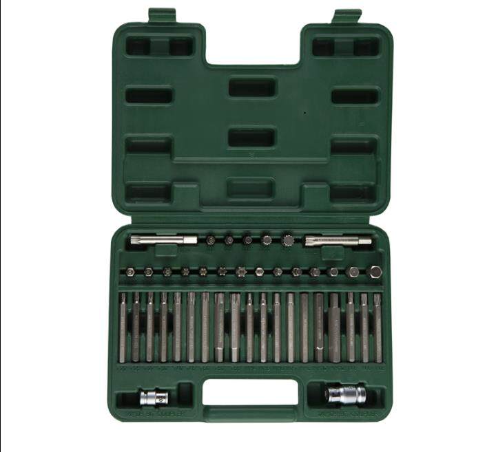 SATA SATA hardware tools 42 pieces 8MM series screw head set 09327