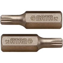 SATA Shida tool 5-piece set 8MM series 30MM long 12-angle screwdriver head 59468 59469