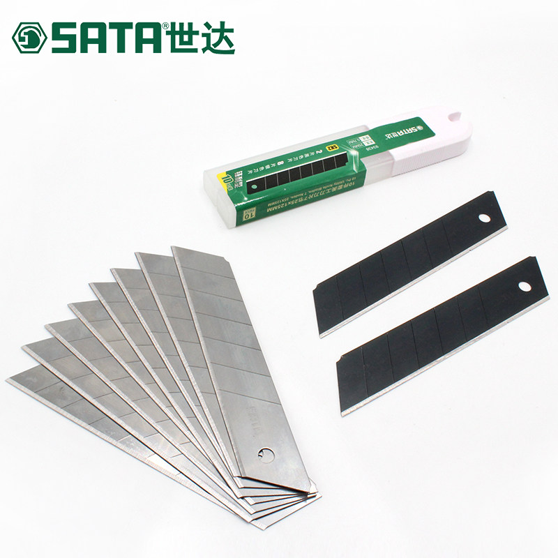 Shida 10-piece art blade blade paper cutter 7 25mm 93436 93437 93438