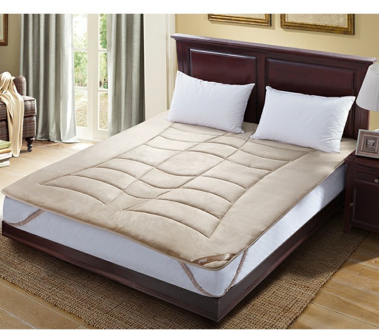 Anbaobao nệm giường Nệm ấm nệm Giường nệm Flannel nệm nệm nệm đệm giường