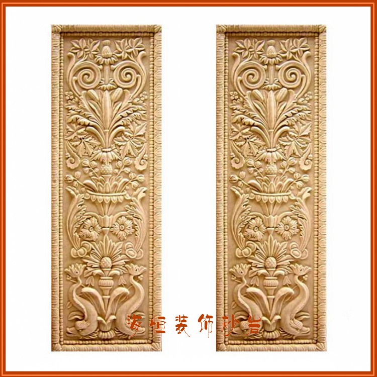Haiheng sandstone sculpture relief round carving living room three-dimensional mural Pisces plant board TV background wall hollow screen