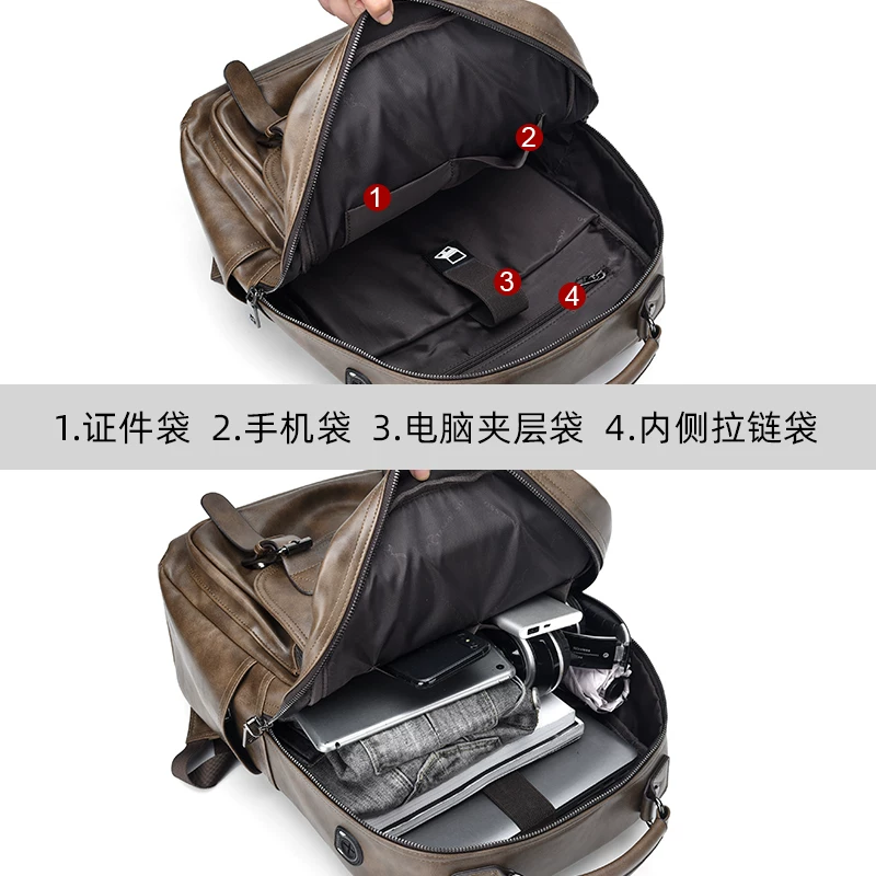 tanmesso Backpack, trend school bag, capacious laptop, travel bag