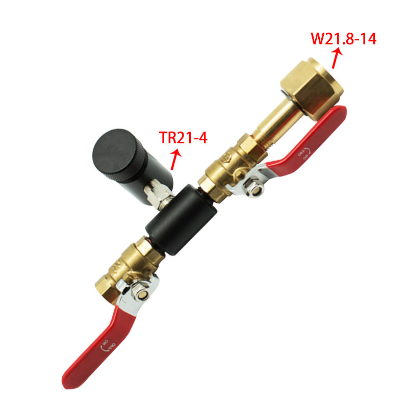 w21 8-14 large bottle filling soda water machine small cylinder sodastream inflatable valve g5 8 large bottle filling small bottle