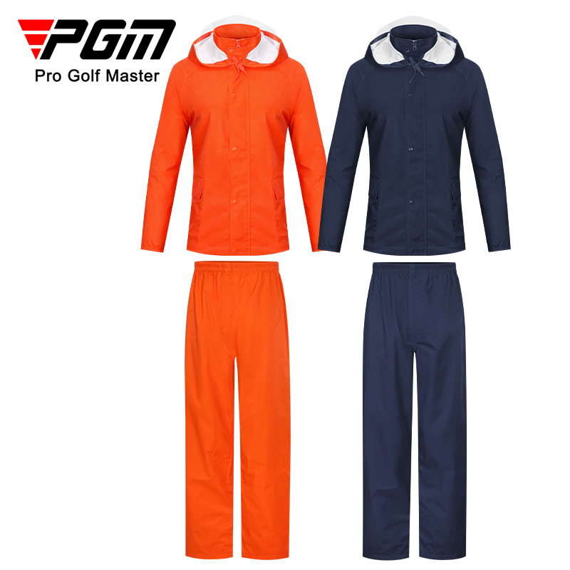 Pgm Golf Raincoat Set for Women, New Product, Rainstorm-Proof Level, Full-Body Outfit, Jacket, Top, Pants, Complete Set of Clothing