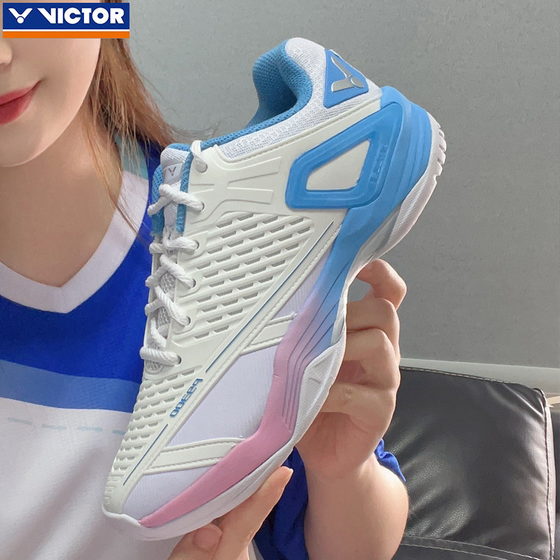 VICTOR Triumph Wikdo Professional Badminton Shoes for men and women The sneakers P9300 shock absorbing and breathable 9300BA-Taobao