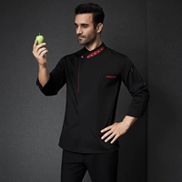 Пять -звездный черный длинное рукав