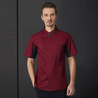 Бордовый, короткий рукав