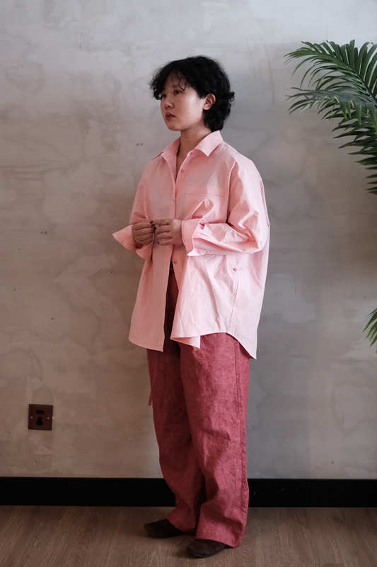 Niche Designer All-Season Item, Lapel, Single Pocket, Sun-Dried Mulberry Silk, Pima Cotton Shirt, Women's Comfortable Shirt Niche Designer All-Season Item, Lapel, Single Pocket, Sun-Dried Mulberry Silk, Pima Cotton Shirt, Women's Comfortable Shirt