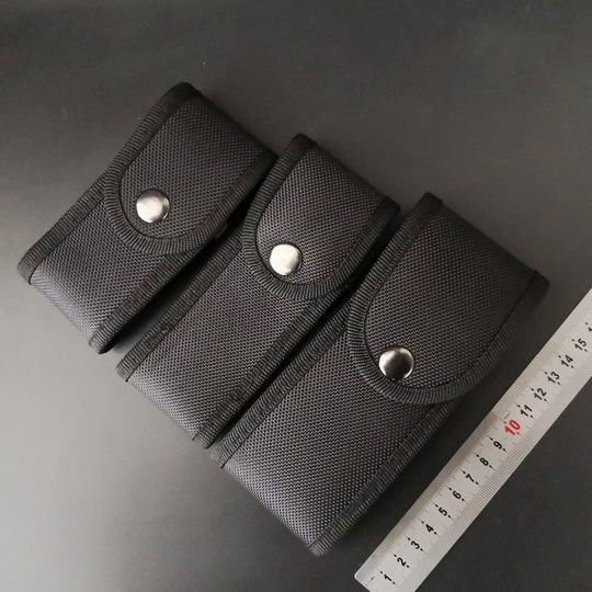 Gaine de couteau en nylon élargie et allongée, grande gaine Oxford, suspension à la taille, housse de protection pour lampe de poche portable d'extérieur, housse de pince à outils