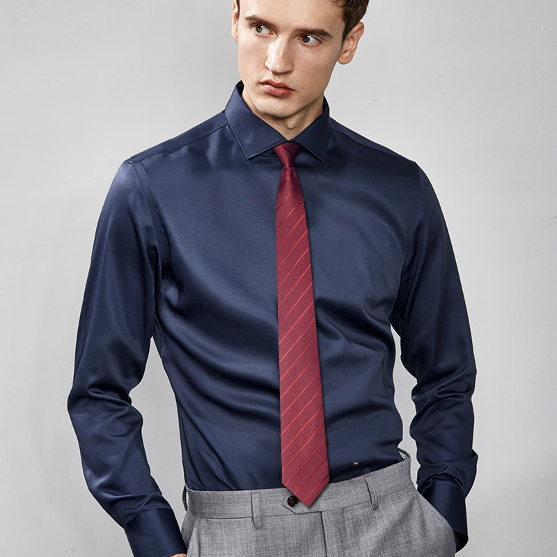 8cm Red Tie for Men, Groom, Wedding, Suit, Formal Wear, Best Man, Zipper Style, No-Knot, Lazy Style, Solid Color, Striped