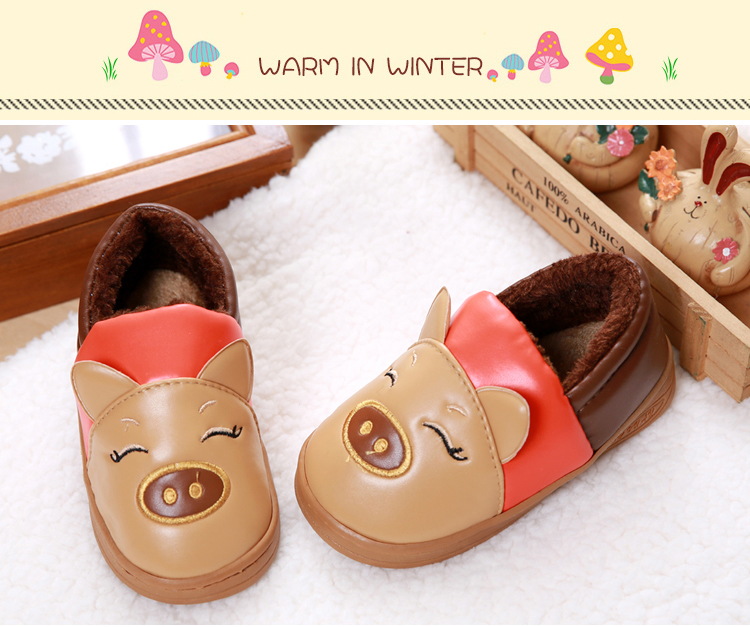 Chaussons enfants en Cuir spatial pour hiver - Ref 1011240 Image 26