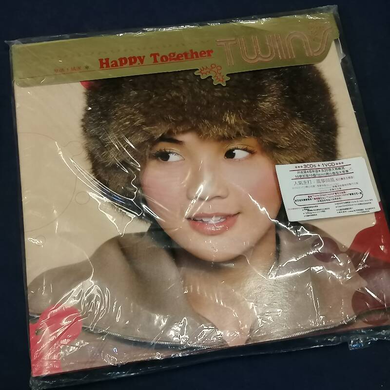 TWINS Happy Together 新曲+精选原袋附侧标首版3CD正版缺DVD