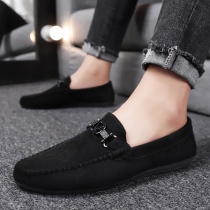 Mens shoes 2022 Spring new thin models Damp Shoes Soybean Shoes Spirit Society Little Guys a foot pedal 100 Lap Casual Shoes