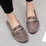 Осенние слипоны, обувь, комфортная черная униформа медсестры, мягкая подошва