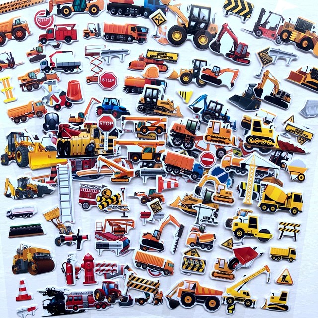 Superman Transformers three-dimensional reward stickers for children bubble stickers for boys small stickers