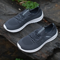 2023 new brand mens shoes slip-on slip-ons dad shoes outdoor driving shoes walking shoes ultra-light non-slip mens shoes