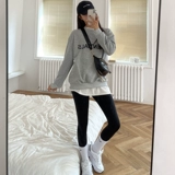 冬朵 Утепленная акула, зимние штаны, леггинсы, черный утягивающий пояс на талию, высокая талия