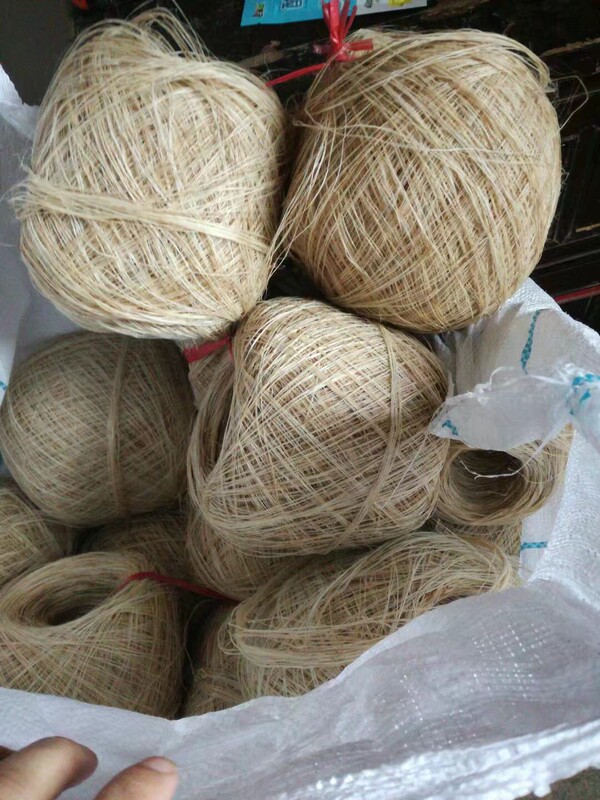 Handmade Ramie Yarn Rolls, for Decorative Purposes, 88 Yuan 0.5kg