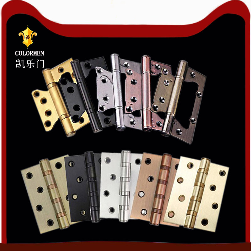 German COLORMEN child mother hinge flat hinge free slotted wooden door bedroom bearing room butterfly door dismantling page