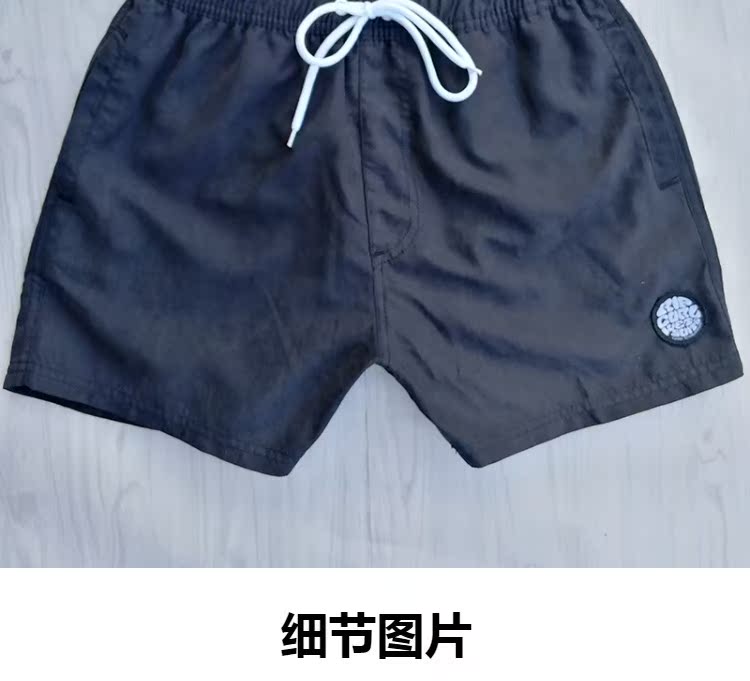 Phiên bản Hàn Quốc của quần nam đi biển nhanh khô quần rộng quần bơi cha mẹ trẻ em quần thoáng khí ba điểm ngắn quần thẳng lướt 	quần 7 màu đi biển