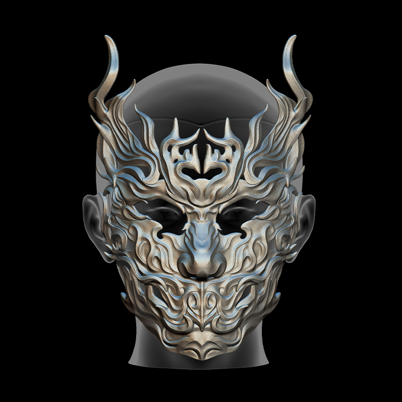 Demon Ferocious Armor Full-Face Mask Is Scary and Terrifying