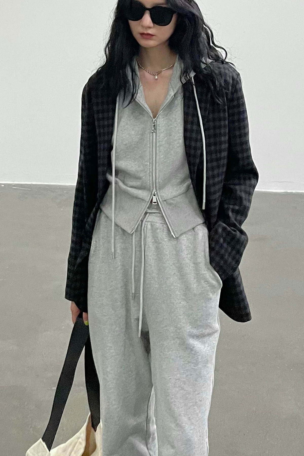 Withstudio 21FW / шапка, свитер, кардиган, спортивные штаны комплект