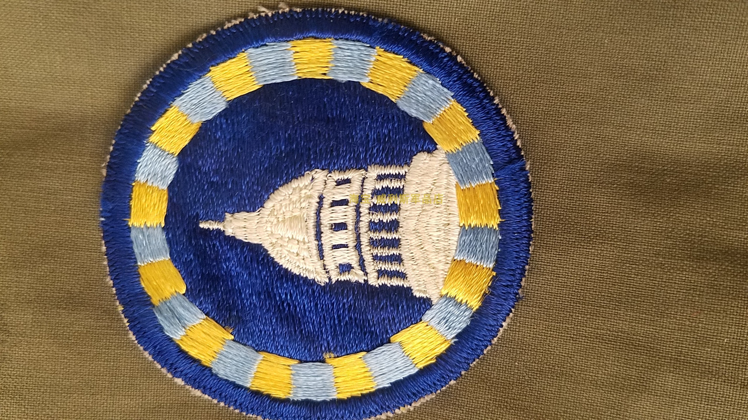Special price WWII US Army Air Force Edition Original Army Air Force Command A2B3 Flight jacket Uniform arm badge