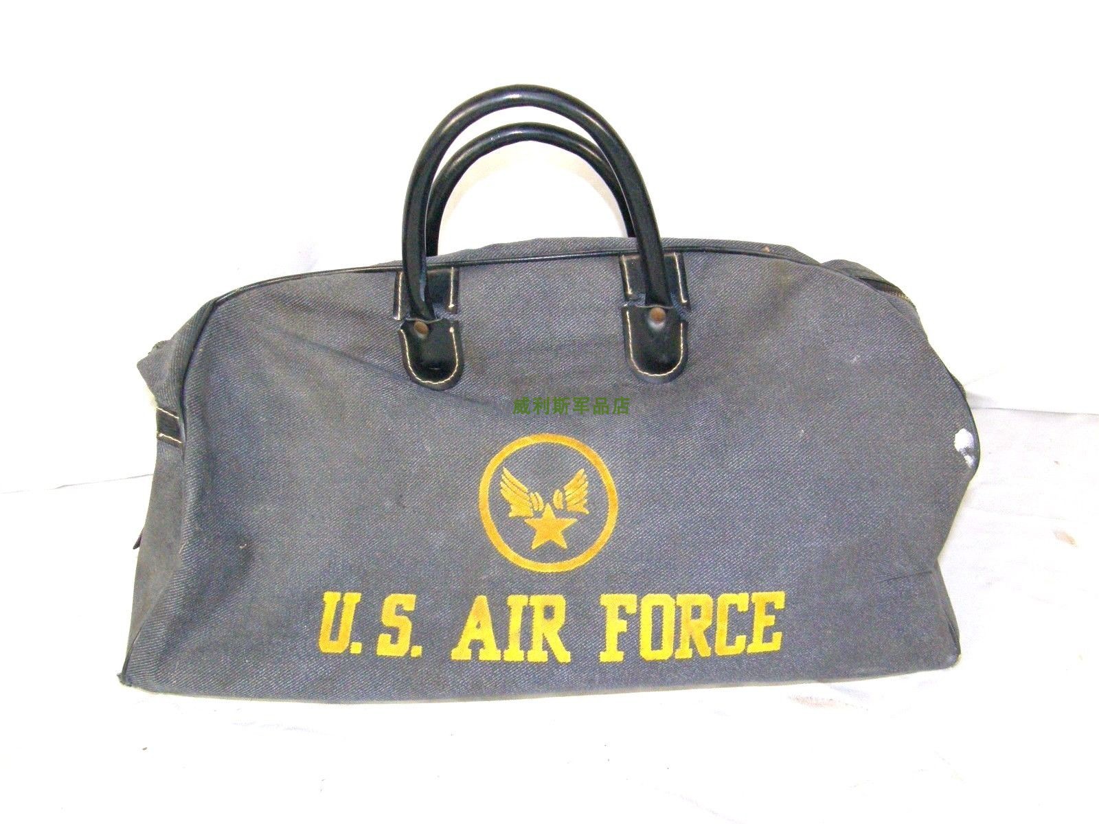 50s North Korean War US military version of the original Air Force Pilot Officer travel box Hand bag