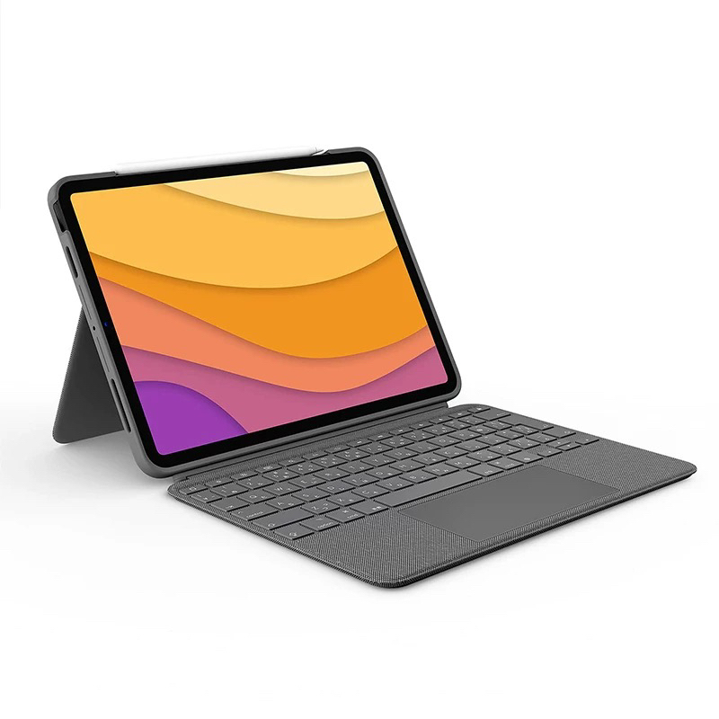 Logitech iPad Keyboard Case Air6/Air7/Air5Folio&Combo Touch with Touchpad 11Th Generation